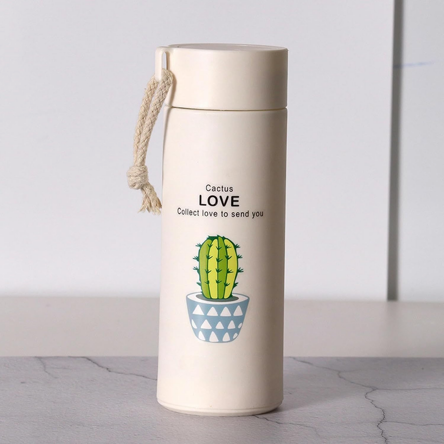 Glass Water Bottle Portable Large Capacity Outdoor Sports Water Cup