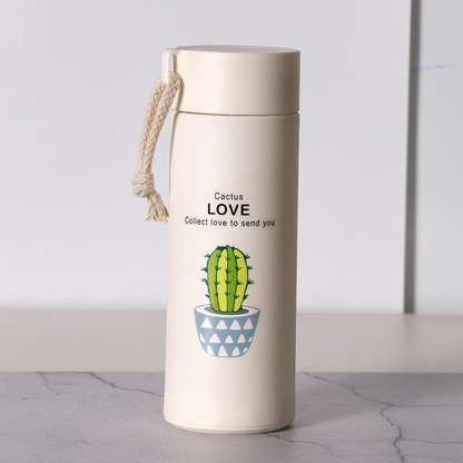 Glass Water Bottle Portable Large Capacity Outdoor Sports Water Cup