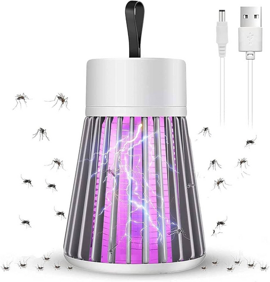 Silent Mosquito Killer Lamp Portable Electric Fly Trap USB Plug Insect Killer