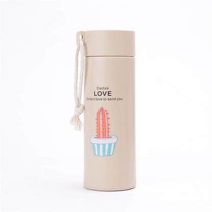 Glass Water Bottle Portable Large Capacity Outdoor Sports Water Cup